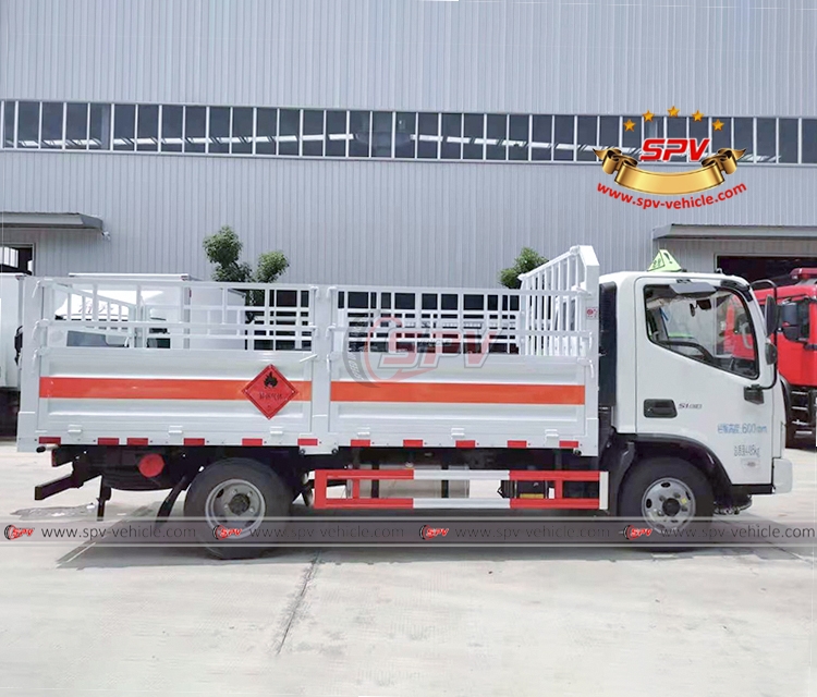 Gas Cylinder Transport Truck FOTON - R